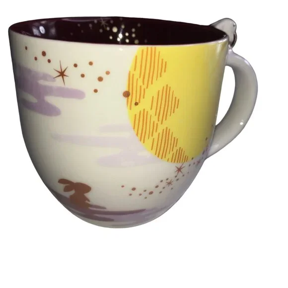 Starbucks Lunar New Year Mug Coffee Cup, Ceramic, Year of the Rabbit. 2023, Rare - Picture 5 of 11